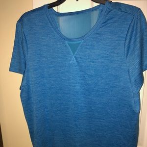 Blue Workout Shirt